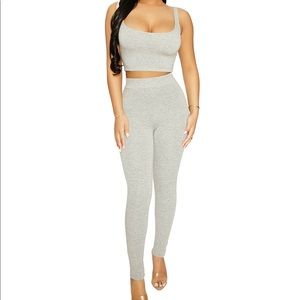 THE NW TANK ME LATER CROP + PANTS